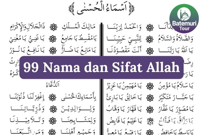 Inilah 99 Nama dan Sifat Allah yang Menggambarkan Kekuasaan dan Keagungan-Nya